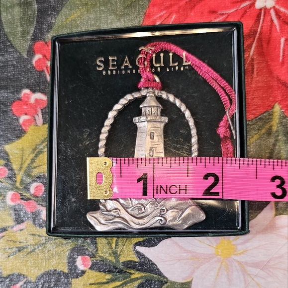 NWT ✨️Pewter Lighthouse Ornament - Picture 3 of 5